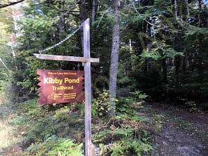 Kibby Pond Trailhead